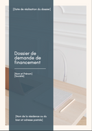 Dossier de Financement Marchand de Biens